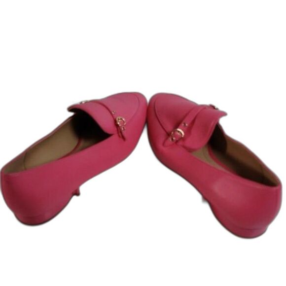 Coach Isabel Pink Leather Loafers - Size 8.5 - EUC - Picture 5 of 6